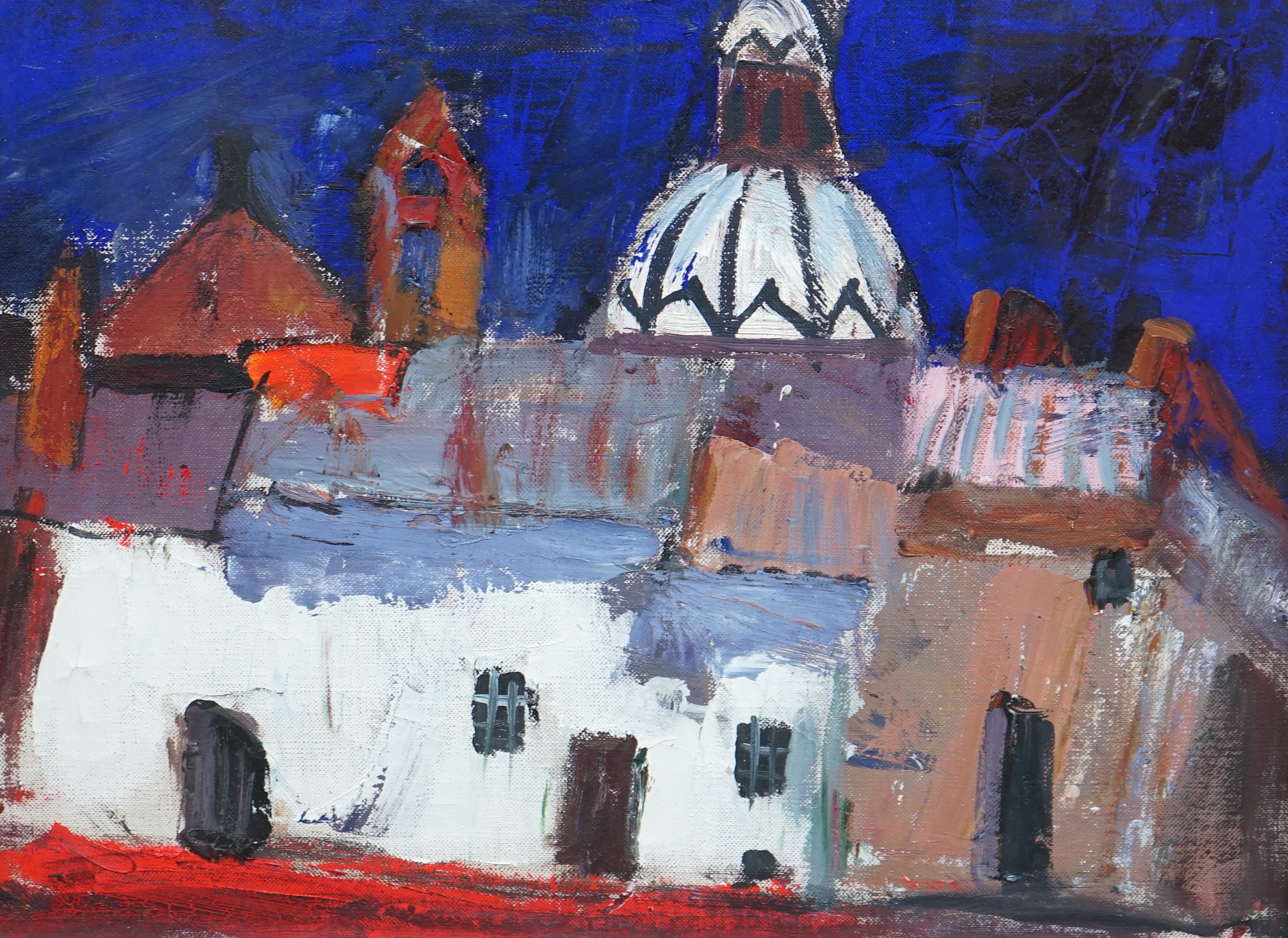 Anne Redpath OBE ARA, (1885-1965), 'The Spanish Church'